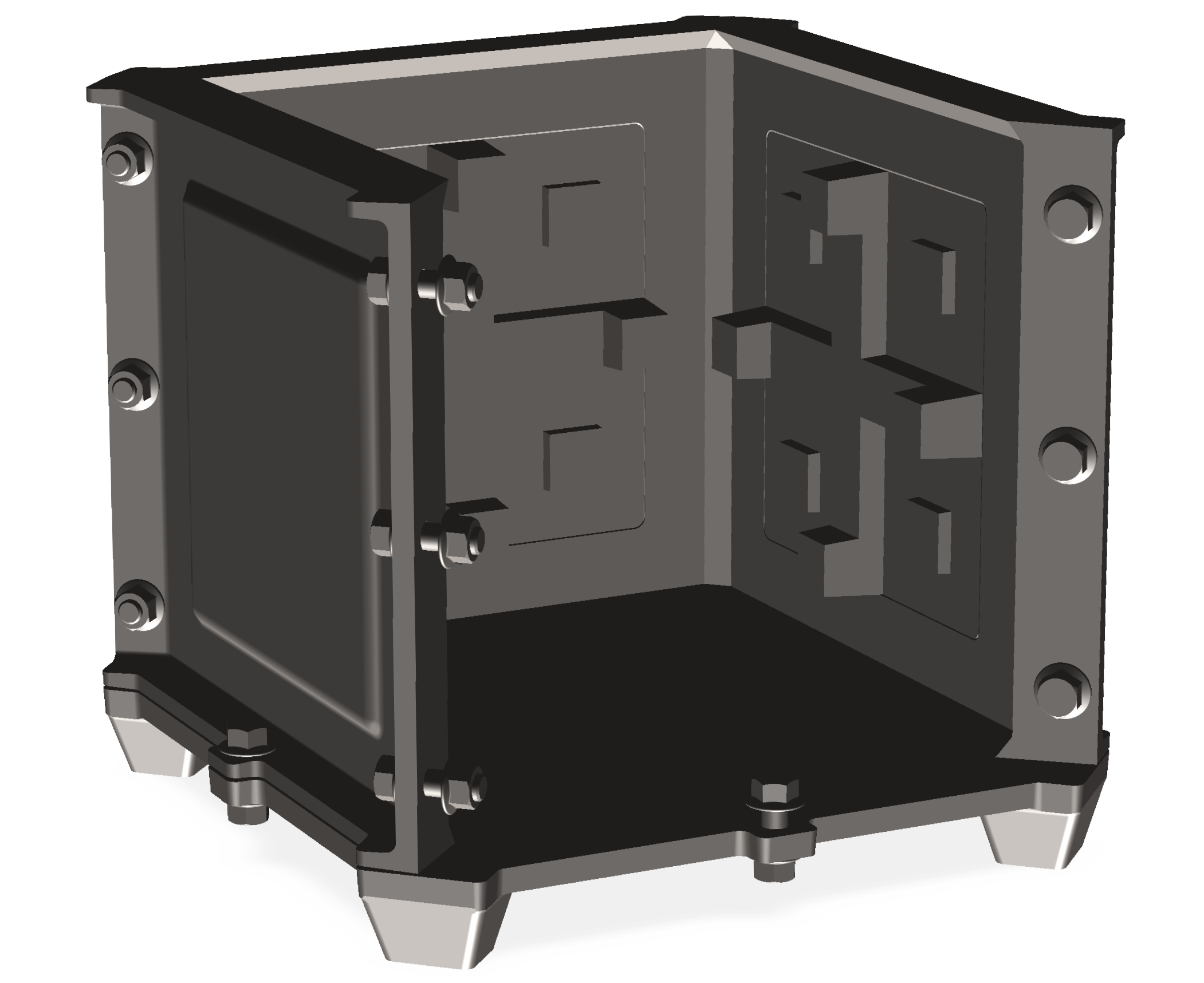 block mold illustration render