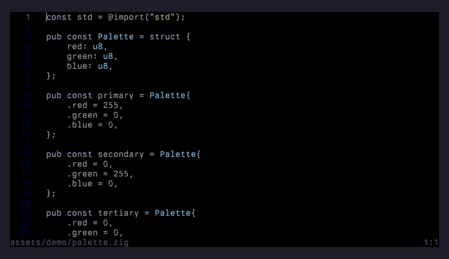 word-wise keyboard selection demo